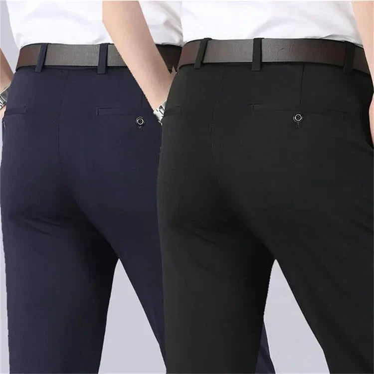 NovaFlex Classic Comfort Stretch herrebukser med udvideligt taljebånd