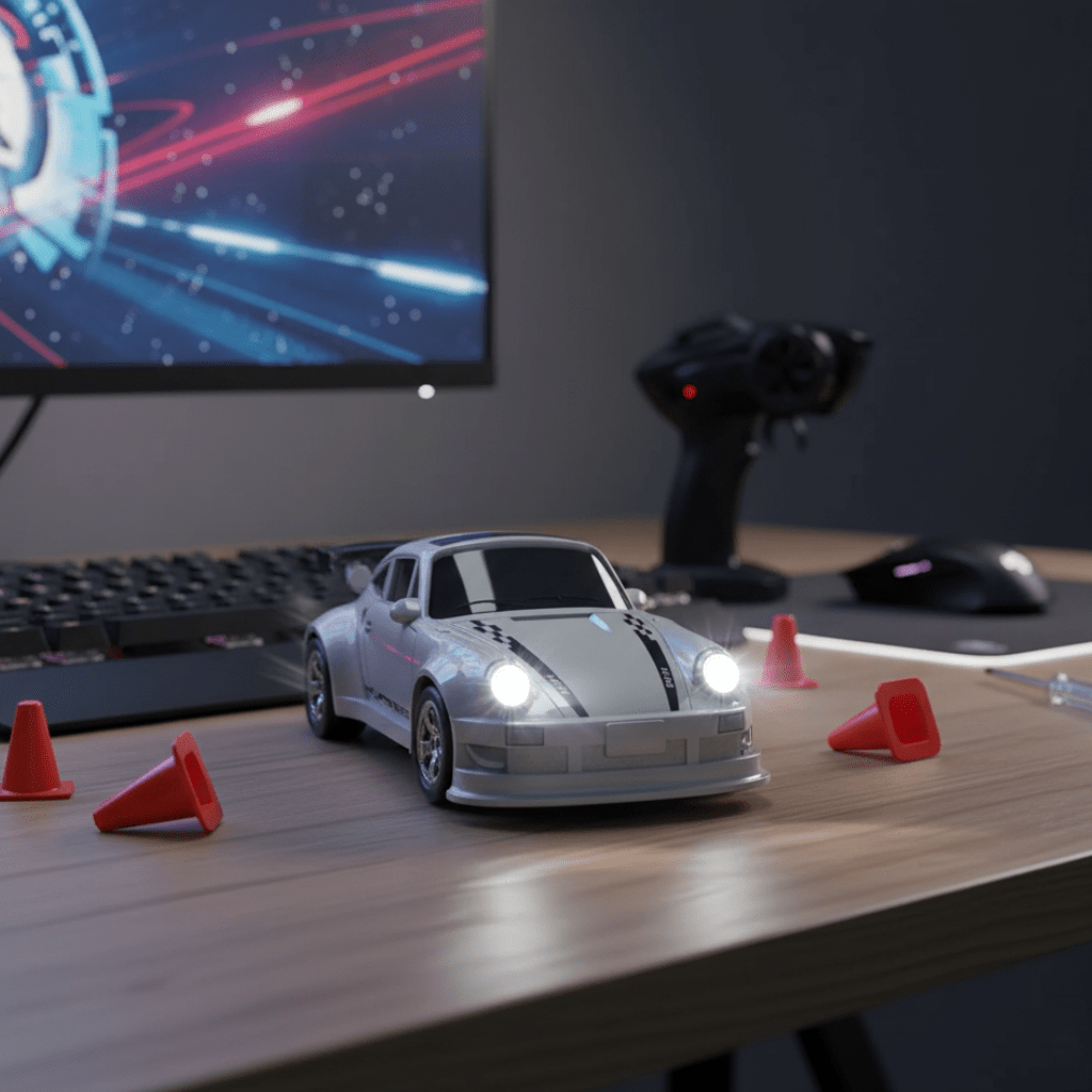 ماشین دریفت کنترلی GlideSpark 1:64 با کنترل از راه دور دقیق