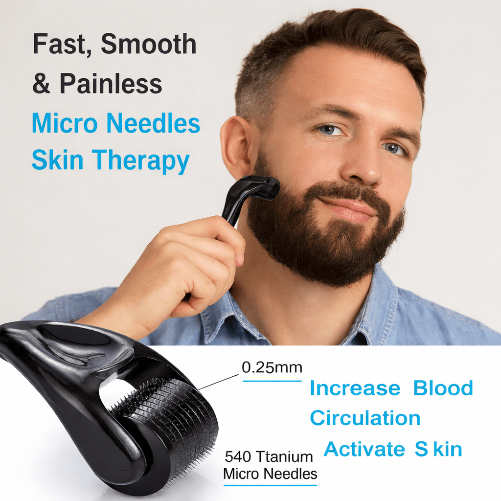 BeardVigor Kit Completo per la Crescita e la Cura della Barba