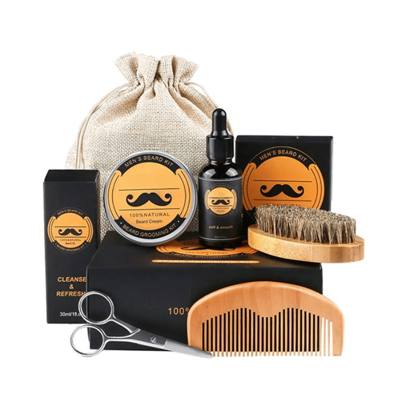 BeardVigor Kit Completo per la Crescita e la Cura della Barba
