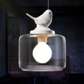 Naterra Hanging Lamp With Bird Motif And Natural Warm Glow For Cozy Rooms