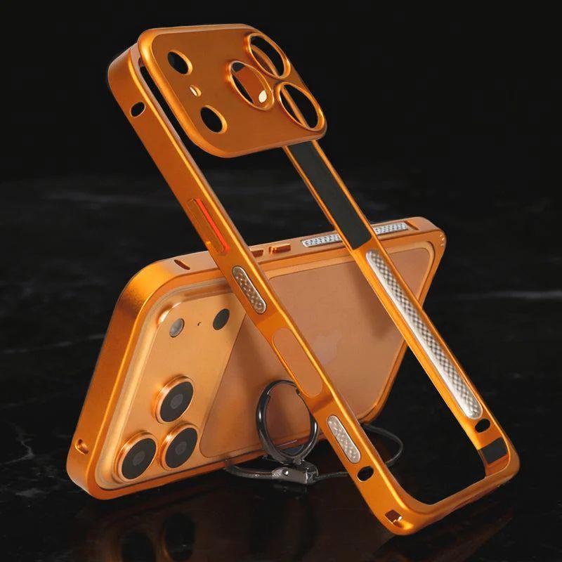 AeroGuard Aluminum Bumper Phone Case With MagSafe Compatibility
