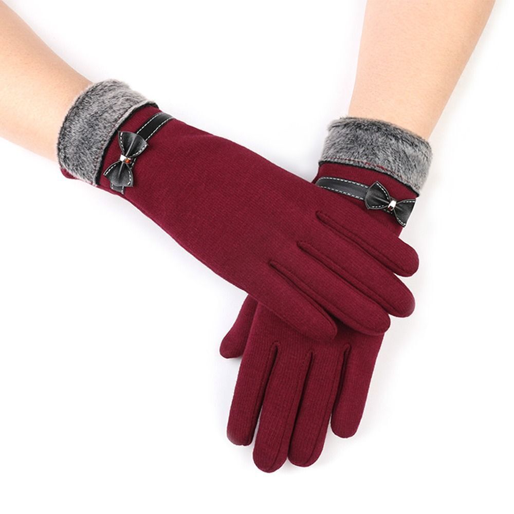 Aurea Cashmere Lined Gloves Windproof and Warm for Winter