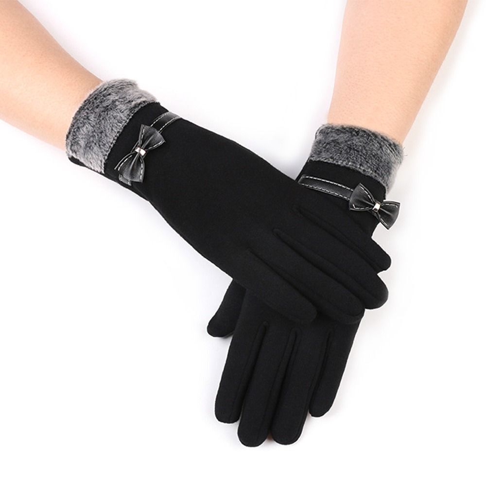 Aurea Cashmere Lined Gloves Windproof and Warm for Winter