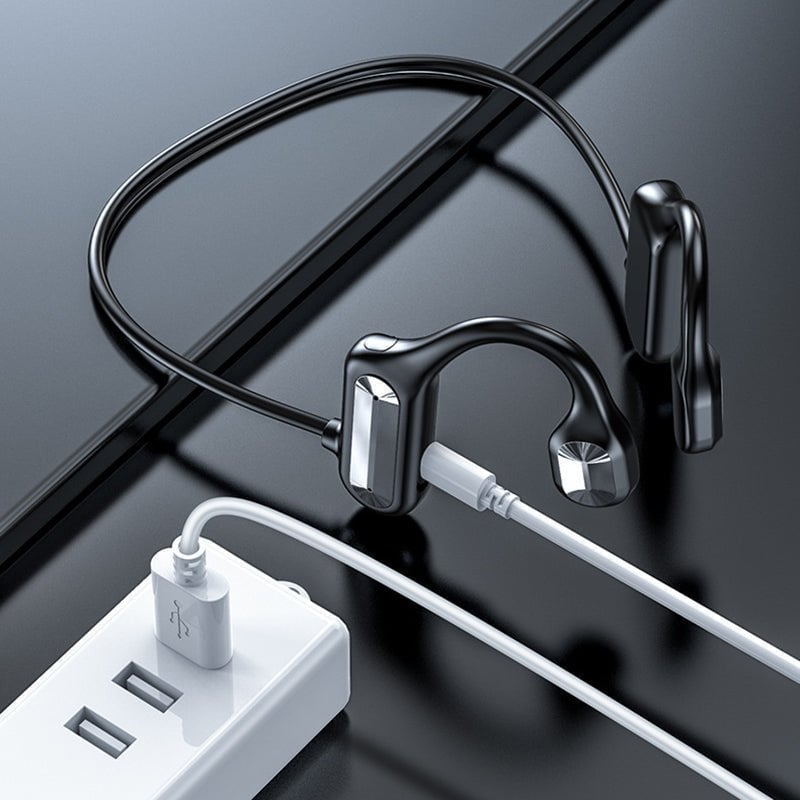 AuralWave Bluetooth trådløse hodetelefoner med benledning