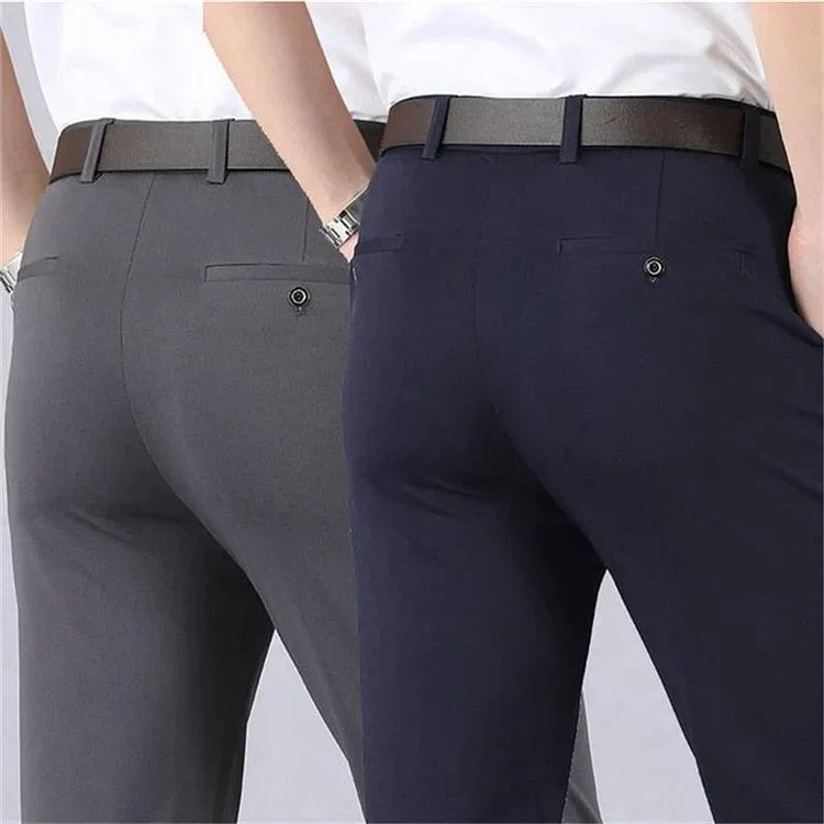 NovaFlex Classic Comfort Stretch herrebukser med udvideligt taljebånd