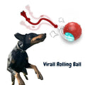 SwiftOrbit Rolling Ball Dog Toy For Interactive Play And Anxiety Relief