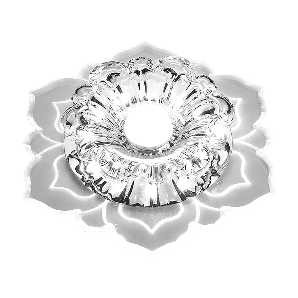 Plafoniera LED Lyrae Crystal con Eleganza Moderna
