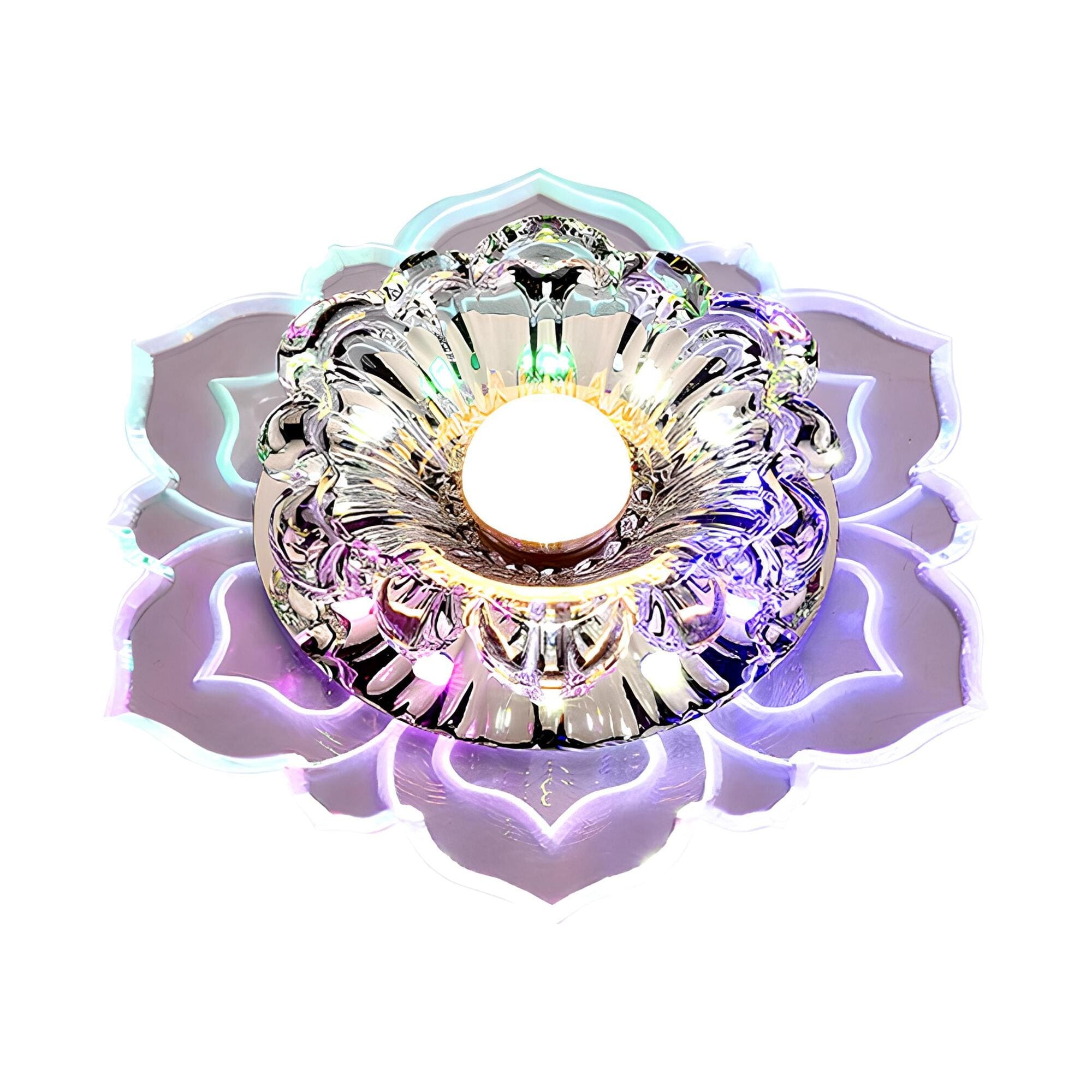 Plafoniera LED Lyrae Crystal con Eleganza Moderna