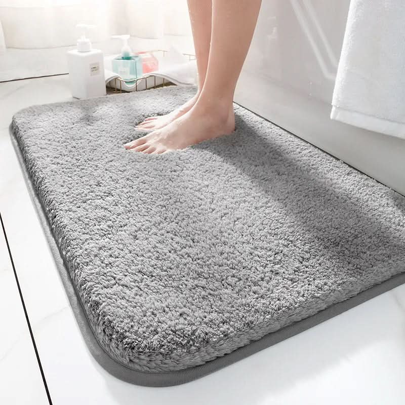 Tappetino da bagno in microfibra CloudNest extra spesso con retro antiscivolo