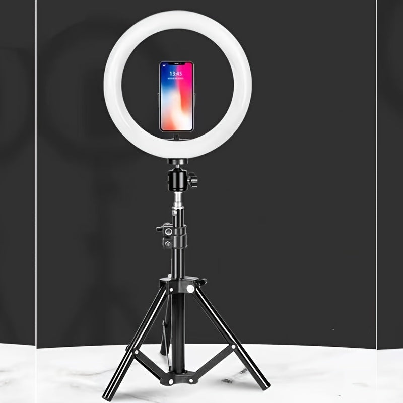 LED Ring Light With Tripod 10-Inch Professional Studio Lighting