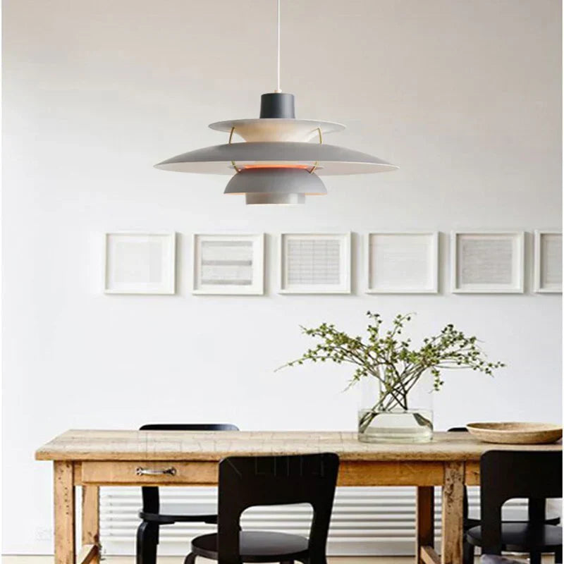 LumaLine Modern LED Pendant Lamp With Shade Ambient Lighting