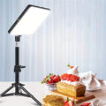 پایه نور عکاسی LED با سه‌پایه آلومینیومی قابل تنظیم و چراغ استودیویی