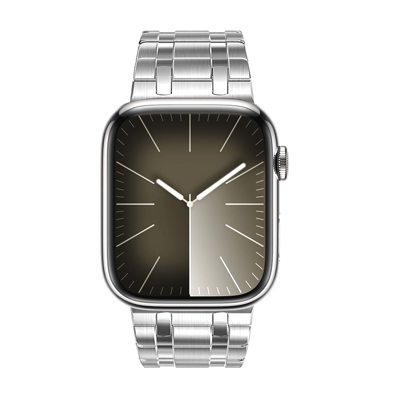 Cinturino magnetico Apex in acciaio inox satinato per Apple Watch