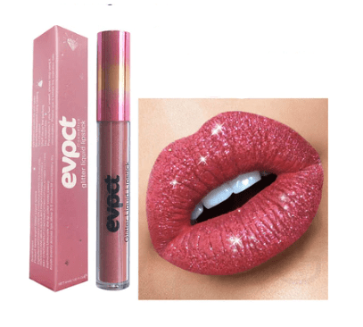 Aurora Lip Waterproof Glitter Lipstick for Radiant Long Lasting Shine