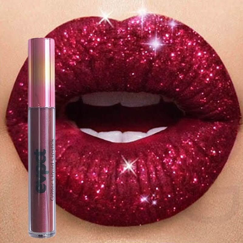 Aurora Lip Waterproof Glitter Lipstick for Radiant Long Lasting Shine