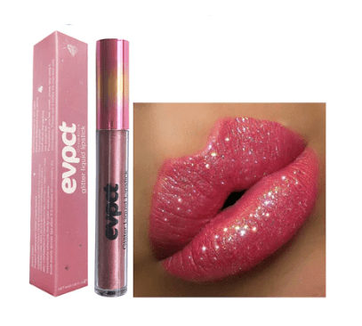 Aurora Lip Waterproof Glitter Lipstick for Radiant Long Lasting Shine