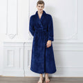 Men's Extra Long Thermal Bathrobe For Cold Winter Mornings