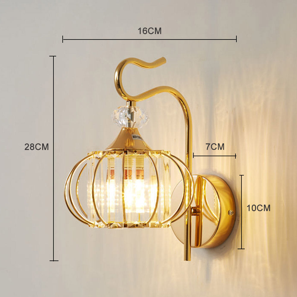 چراغ دیواری LED صنعتی کیریس با سیلوئت هنری