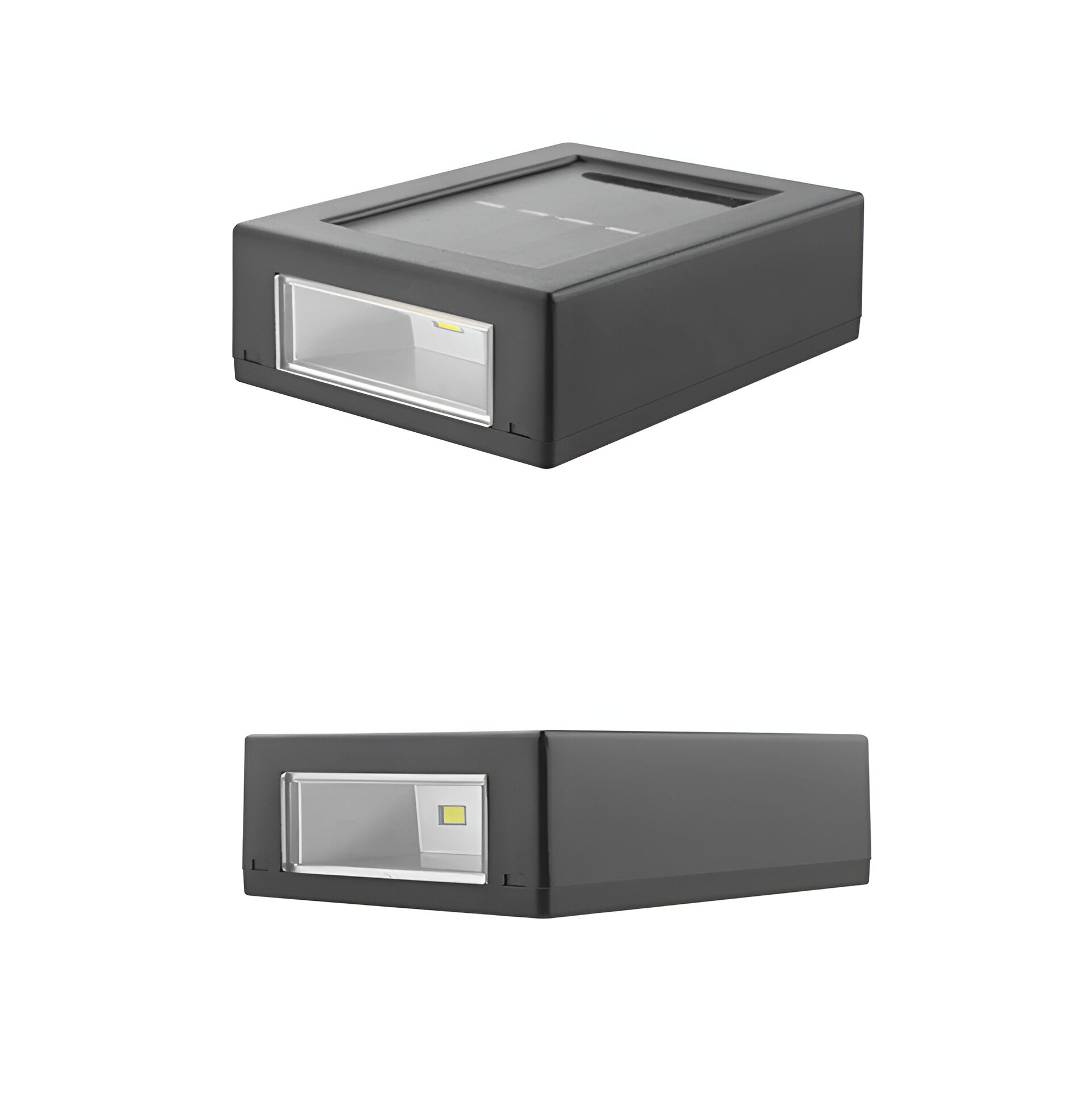 AstraLume Solar Outdoor LED Wall Light IP65 Waterproof Black