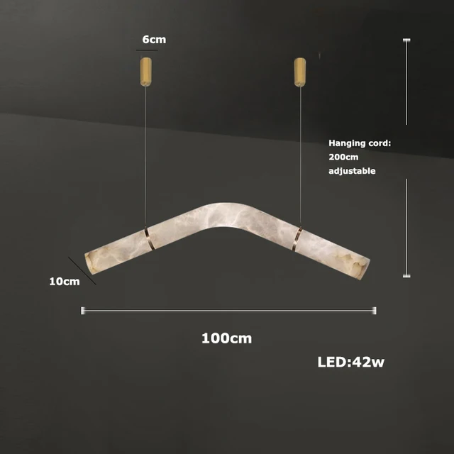 Stropní svítidlo Aurelia Marble pro obývací pokoje a elegantní interiéry