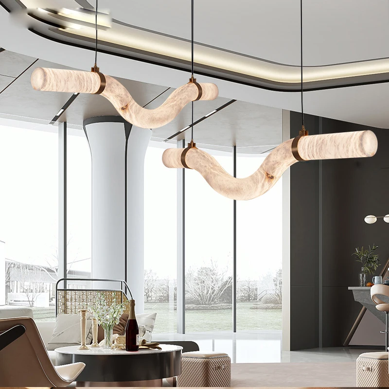 Stropní svítidlo Aurelia Marble pro obývací pokoje a elegantní interiéry