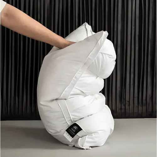 AuroraCloud Luxury Goose Down Pillow For Restful And Comfortable Sleep