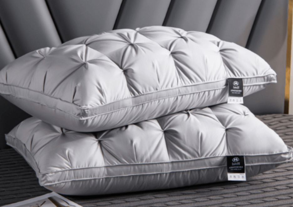 AuroraCloud Luxury Goose Down Pillow For Restful And Comfortable Sleep