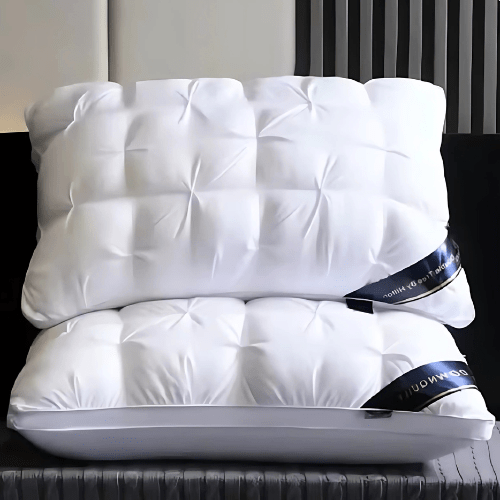 AuroraCloud Luxury Goose Down Pillow For Restful And Comfortable Sleep