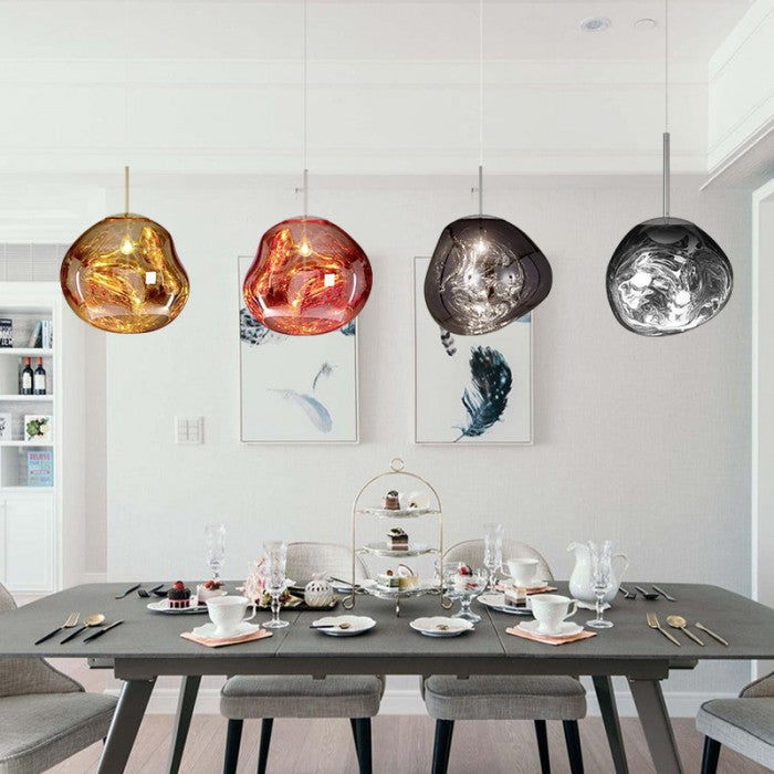 NovaLume Dynamic LED Ceiling Lamp With Polycarbonate Pendant Surface