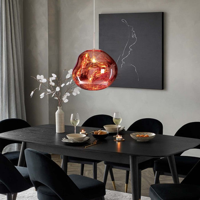 NovaLume Dynamic LED Ceiling Lamp With Polycarbonate Pendant Surface