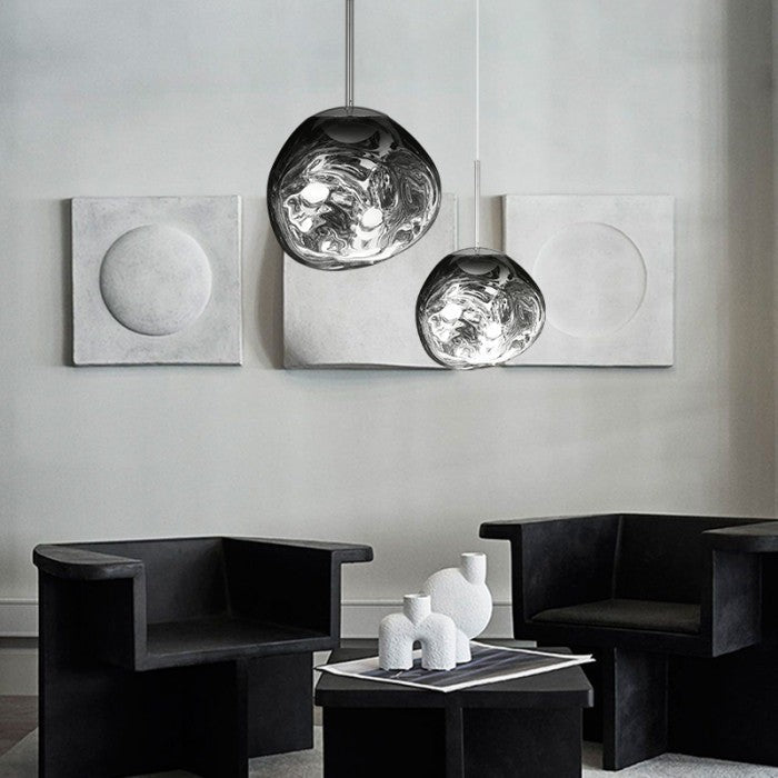 NovaLume Dynamic LED Ceiling Lamp With Polycarbonate Pendant Surface