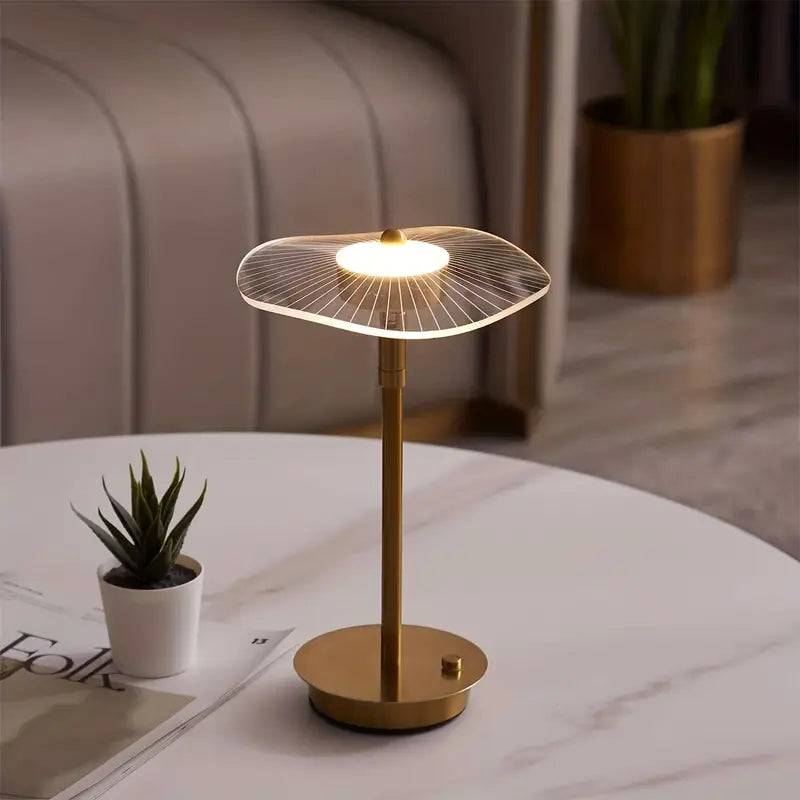 Lampă de masă AuraNova cu braț reglabil LED eficient energetic