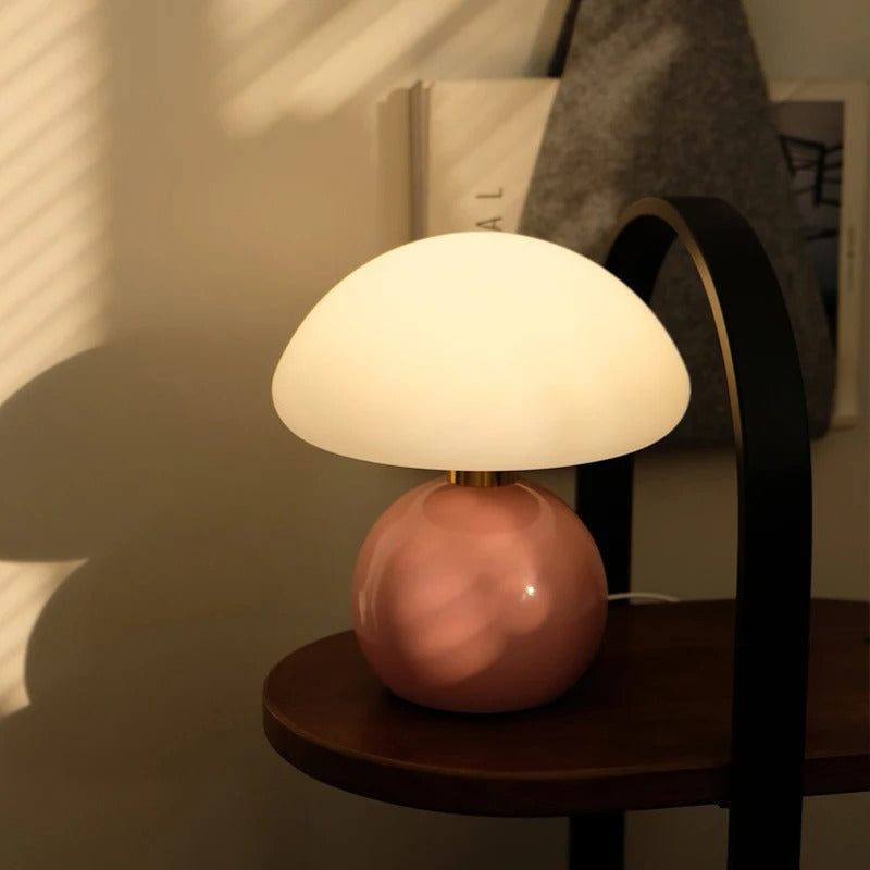 AureaNova Glow Bedside Lamp | Modern Warm Ambient Light
