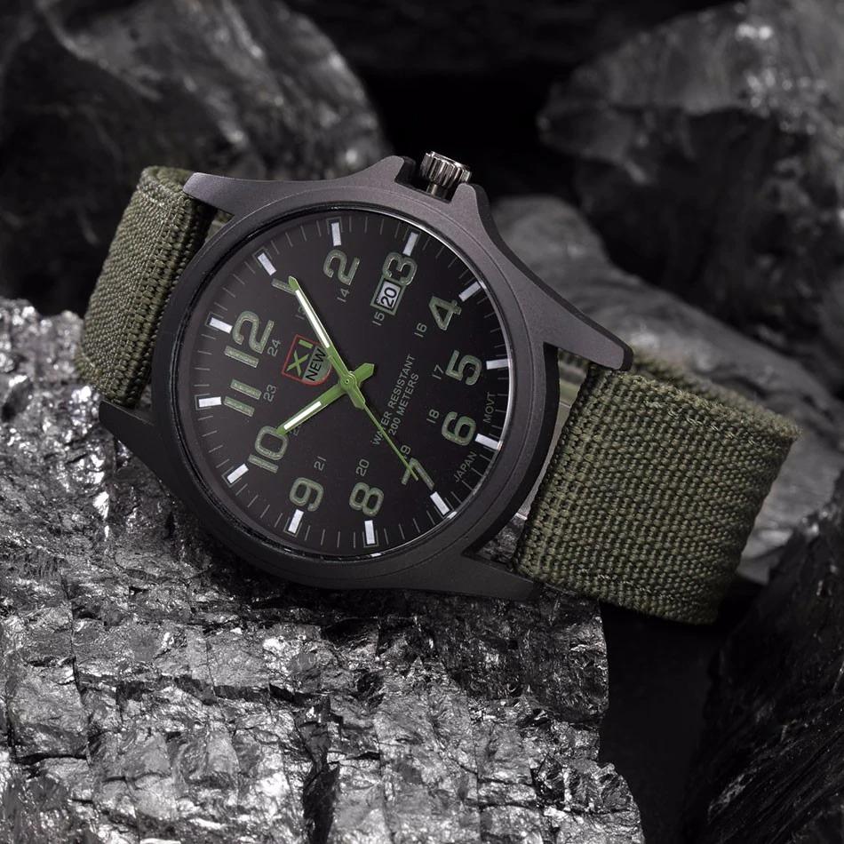 Zegarek na rękę Kestrel Vanguard w stylu militarnym dla nowoczesnego podróżnika
