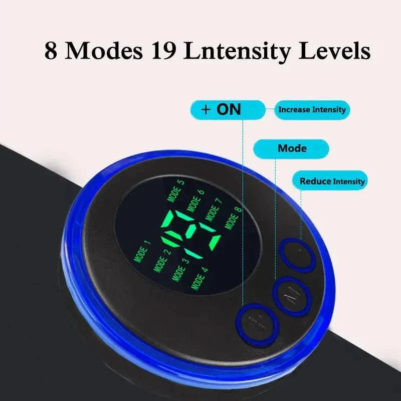 CoreFlex EMS Ab Stimulátor 19 úrovní tréninku břišních svalů pro sílu jádra