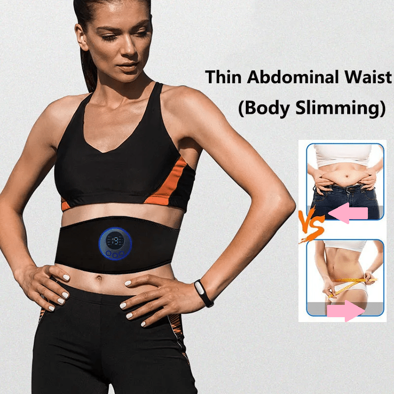 CoreFlex EMS Ab Stimulátor 19 úrovní tréninku břišních svalů pro sílu jádra