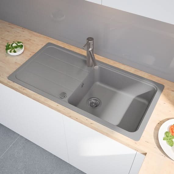 Architectura 50 keramisk håndvask fra Elementa Ceramics tidløs og stilfuld