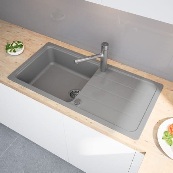Architectura 50 keramisk håndvask fra Elementa Ceramics tidløs og stilfuld