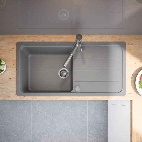 Architectura 50 keramisk håndvask fra Elementa Ceramics tidløs og stilfuld