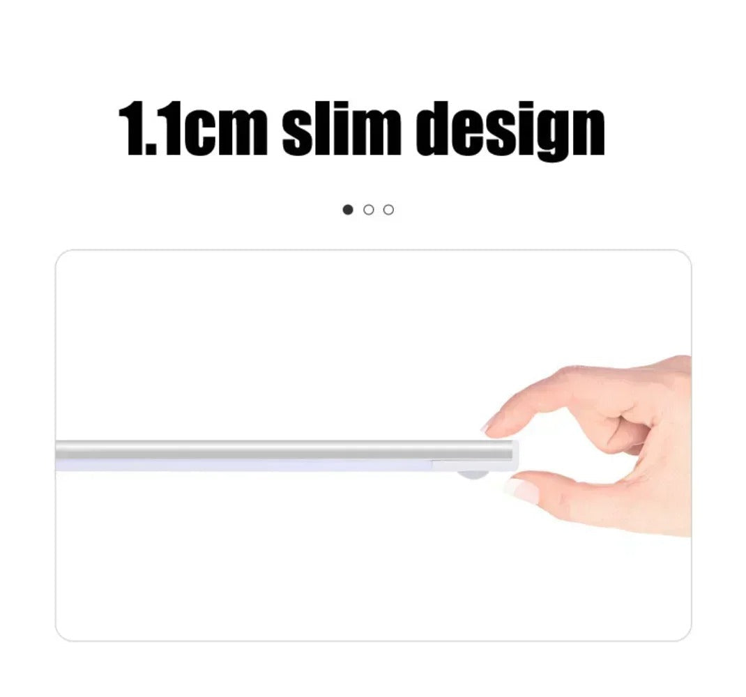 Triple In One Ultra Thin Wireless LED Cabinet Light With Motion Sensor