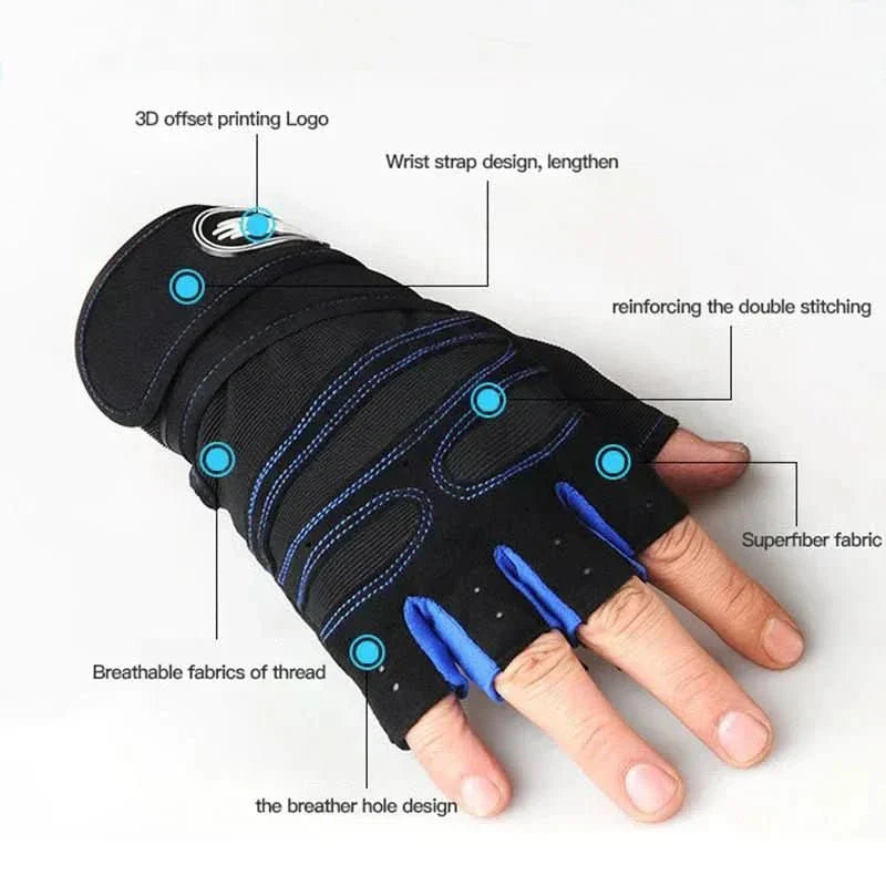ImpactGuard Shock-Resistant Training Gloves With Wrist Support