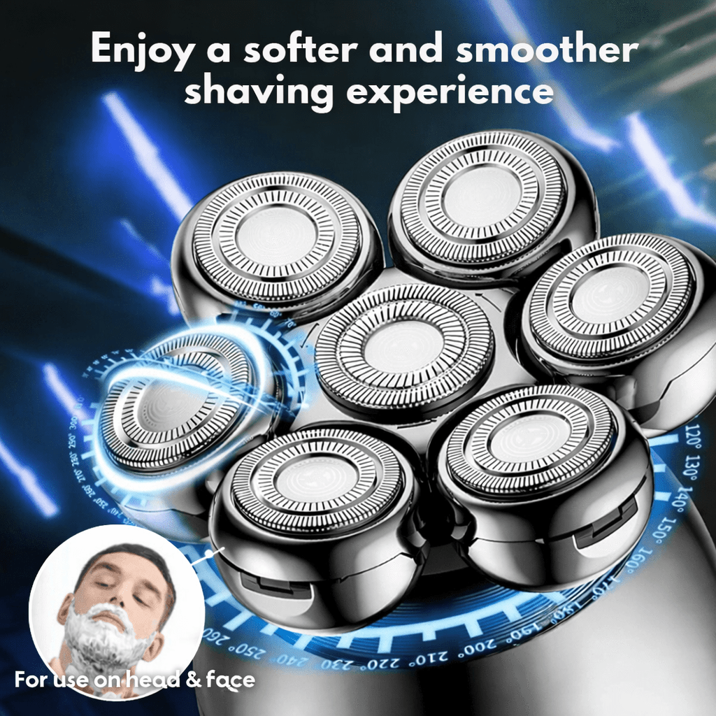 NovaShave Pro 7D Electric Razor For Smooth And Irritation-Proof Shaving