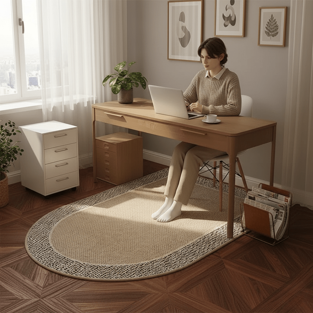 ClearGuard Office Chair Mat – Transparent Floor Protector