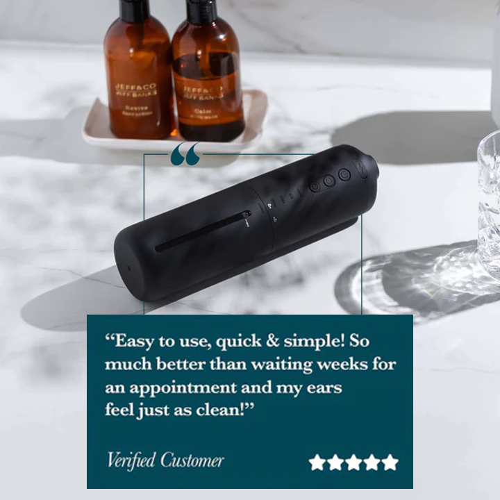 PureStream Ear Care System Gentle Triple Stream Ear Cleaning