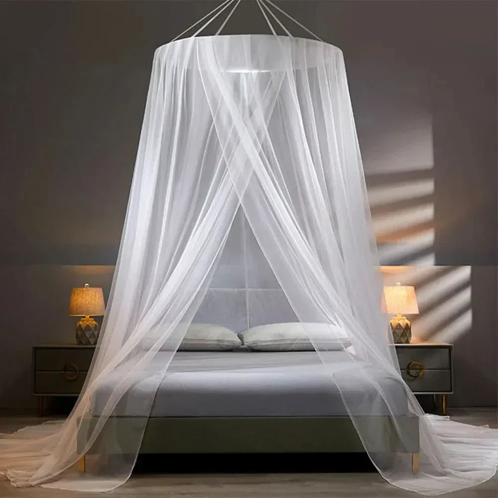 AeroGuard Foldable Mosquito Net for Bed and Camping Protection