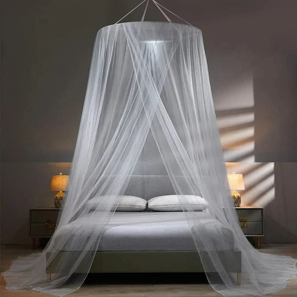 AeroGuard Foldable Mosquito Net for Bed and Camping Protection