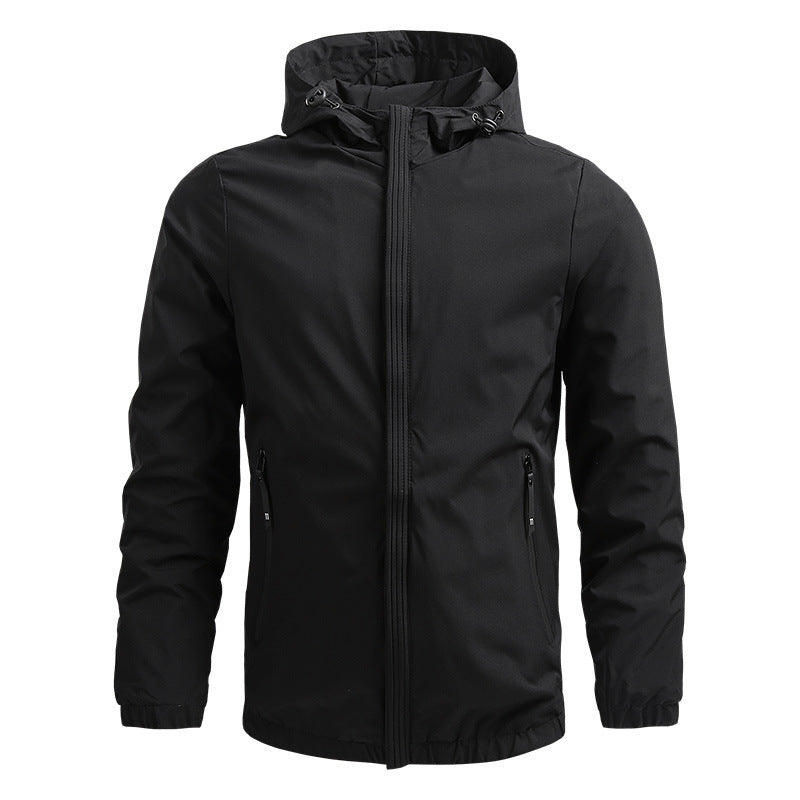AstraShield Waterproof Outdoor Jacket With Long Sleeves