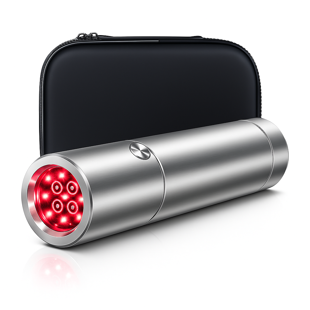 Red And Near-Infrared LED Light Torch - Handheld Device With Five Wavelengths