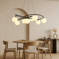 Lampada a sospensione NovaLume Nordic Retro finitura nero opaco